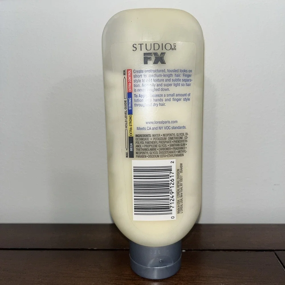 L'Oreal Paris Studio Line FX TOSS LOTION Instant Texture 6.5 oz/192mL New RARE